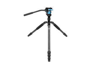 SIRUI T-024SK Fekete Szénszálas Állvány VA-5X Videó Fej
