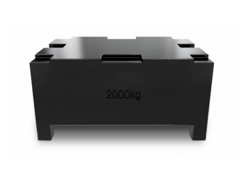 KERN 2000 kg-os kalibrálósúly, OIML M1 súlyosztály, rak
