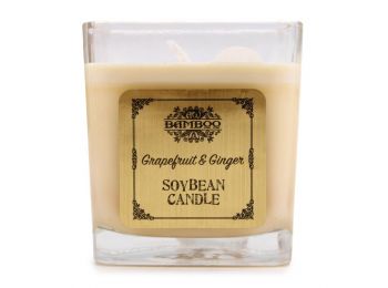 Szójagyertya Üvegben - Grapefruit és Gyömbér