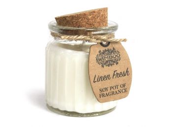 Szójaviasz Illatgyertya Tiszta Vászon