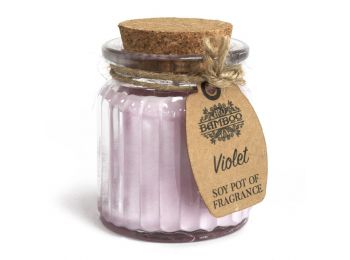 Szójaviasz Illatgyertya Ibolya