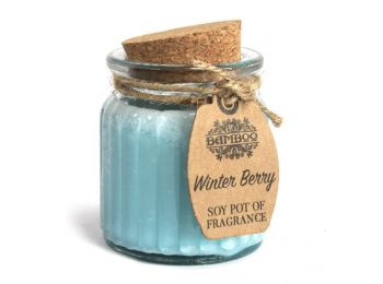 Szójaviasz Illatgyertya Téli Bogyók