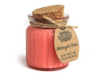 Szójaviasz Illatgyertya Éjféli Rózsa