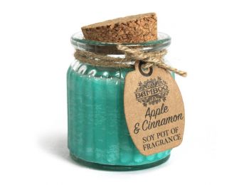Szójaviasz Illatgyertya Alma és Fahéj