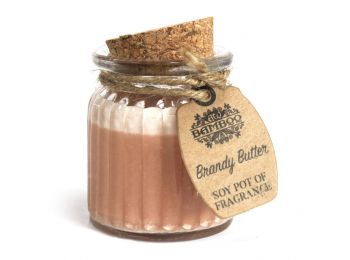 Szójaviasz Illatgyertya Konyak és Vaj