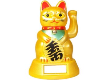 Napenergiás Integető Macska