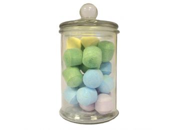 Üveg Tárolóedény - Nagy Klasszikus Sima