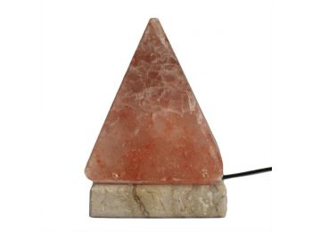 Minőségi USB Piramis Sólámpa - 9 cm (színváltós)