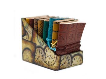 Mini Bőrkötésű Notesz Vegyes (10x7.5 cm)