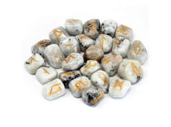 Indiai Rúna Kövek Tasakban - Holdkő