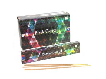 Satya Fekete Kristály Füstölő Pálcikák  - 15g