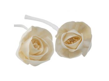 Természetes Diffúzor Virág - Nagy Rózsa Gyapot Zsinórra