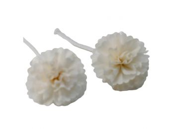 Természetes Diffúzor Virág - Közepes Szegfű Gyapot Zsin