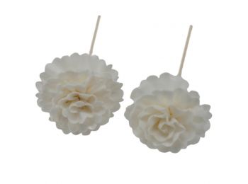 Természetes Diffúzor Virág - Szegfű Bambusz Pálcikán