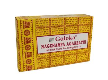 Goloka Nag Champa Füstölő Pálcikák 16g