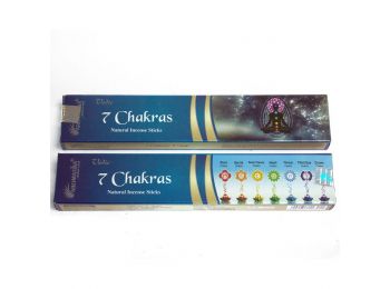Vedic -Füstölő Pálcikák - 7 Chakra