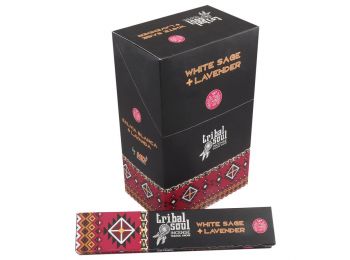 Tribal Füstölőpálcika- Fehér Zsálya és Levendula