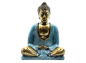 Kékeszöld és Arany Buddha - Közepes