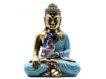Kékeszöld és Arany Buddha - Nagy