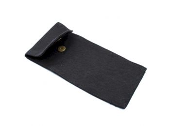 Vászon Tasak Drágakő Archengerekhez-Fekete-9x19cm