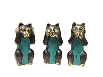 Három Macska Szett / Nem látok-Nem hallok-Nem beszélek