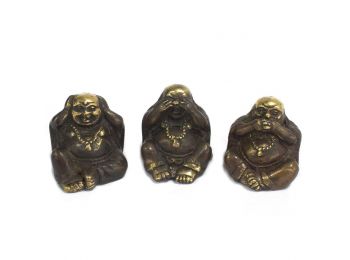 Három Buddha Szett / Nem látok-Nem hallok-Nem beszélek