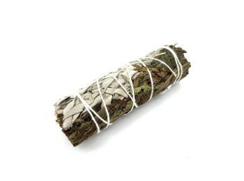 Csomagolt Füstölő Köteg- Fehér Zsálya és Borsmenta 10