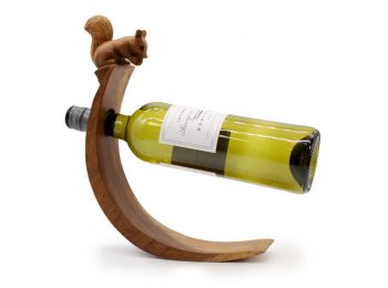 Faragott Egyensúly Bortartó Állvány- Mókus