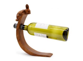 Faragott Egyensúly Bortartó Állvány- Nyuszi