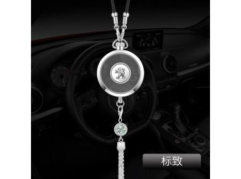 Kristály díszes Peugeot autóillatosító