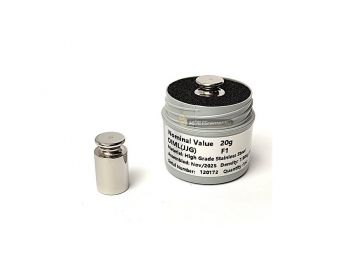 CALI GO 20 g-os kalibrálósúly, OIML F2 súlyosztály