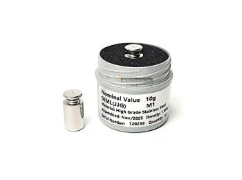 CALI GO 10 g-os kalibrálósúly, OIML M1 súlyosztály