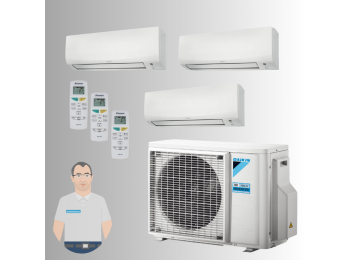 Daikin Triál Multi szett Sensira beltérivel 3MXF52A+FTXF20