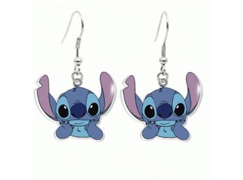 Stitch akril fülbevaló