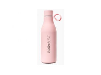 Rozsdamentes acél palack 500 ml rózsaszín BioTechUSA