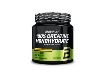 100% Creatine Monohydrate 300 g ananász-mangó BioTechUSA