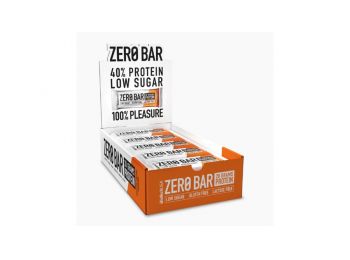 Zero Bar fehérjeszelet 20x50g csokoládé-karamell BioTechU