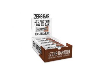 Zero Bar fehérjeszelet 20x50g dupla csokoládé BioTechUSA