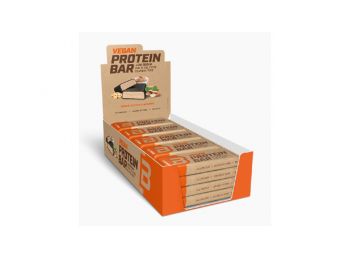 Vegan Protein Bar fehérjeszelet 20x50g mogyoróvaj BioTechU
