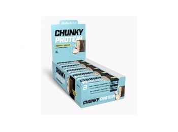 Chunky Protein fehérjeszelet 20x50g Coconut Dream BioTechUS