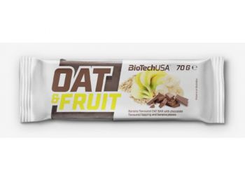 Oat & Fruits 20x70g csokoládé-banán BioTechUSA