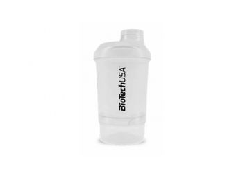 Wave+ Nano Shaker 300 ml (+150 ml) átlátszó BioTechUSA