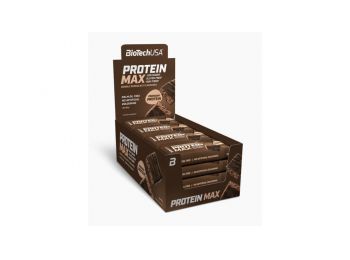 Protein Max fehérjeszelet 16x45g dupla csokoládé BioTechU