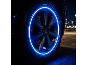 2 db LED-es világító autós szelepsapka szett