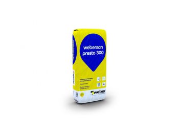 Webersan presto 300 Falszárító simítóvakolat 30 kg SPR300