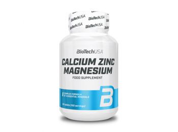 BioTech calcium-zinc-magnesium tabletta 100db