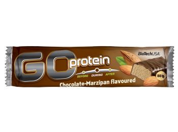 Biotech USA Szeletek Go Protein Bar Csokoládé-Marzipan 80g
