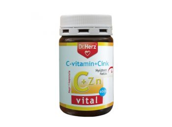 Dr.herz c-vitamin+cink kapszula 60db