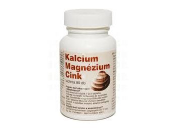Kalcium,Magnézium,Cink tabletta 90db