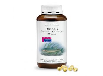 Sanct bernhard omega-3 halolaj kapszula 400db